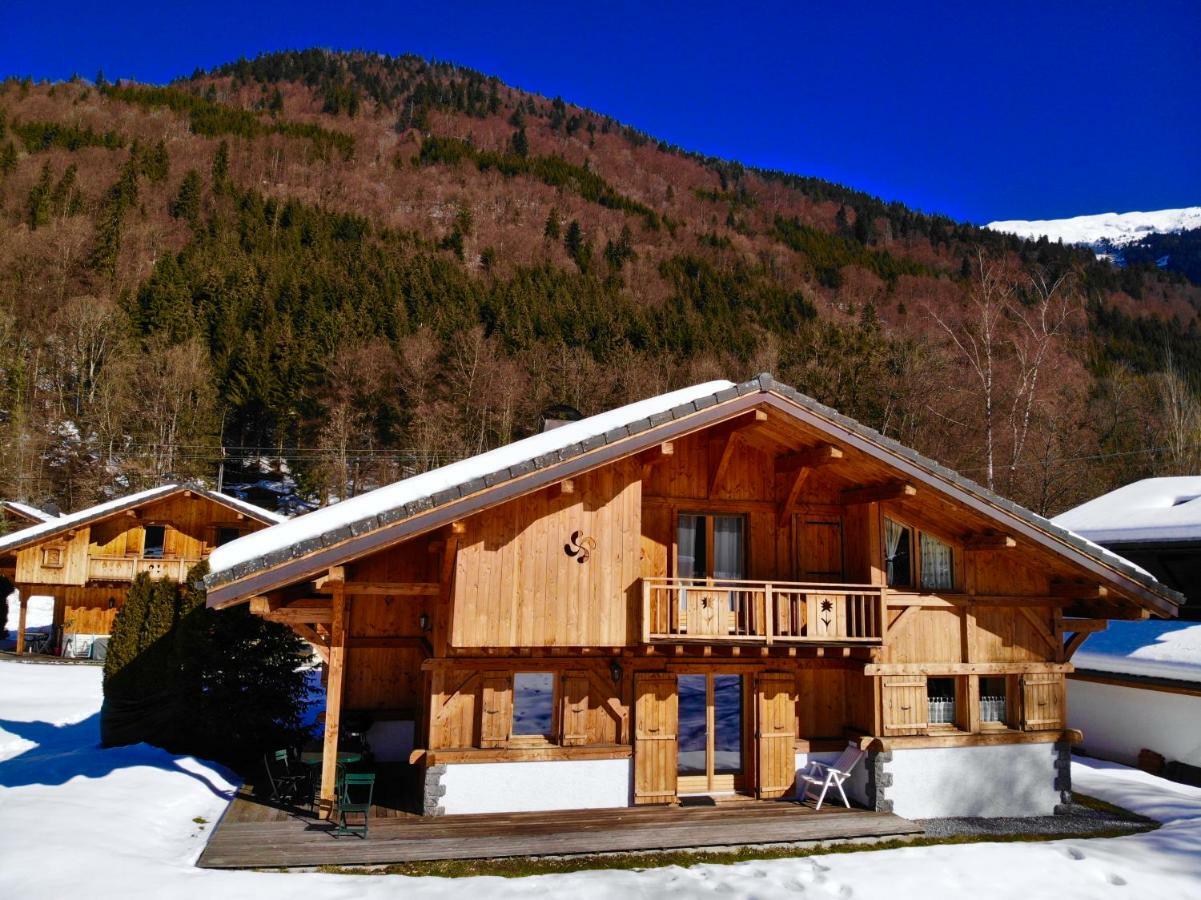 Chalet Peterets Samoëns Eksteriør bilde